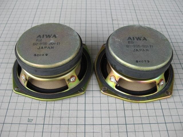 AIWA 　フルレンジスピーカー　自作　ペア