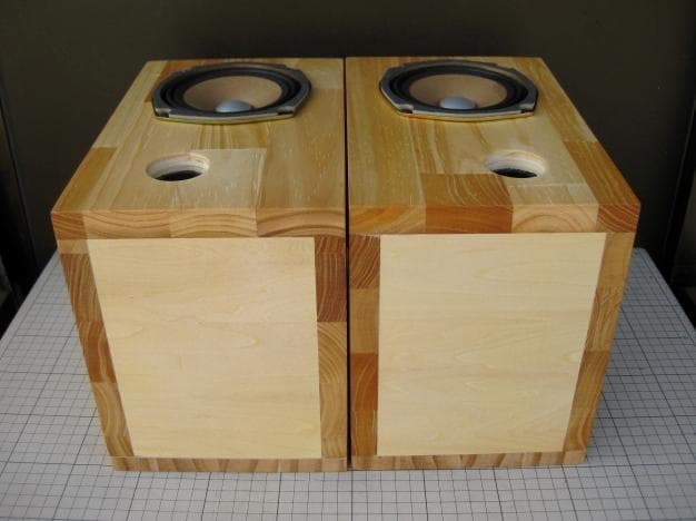 AIWA 　フルレンジスピーカー　自作　ペア