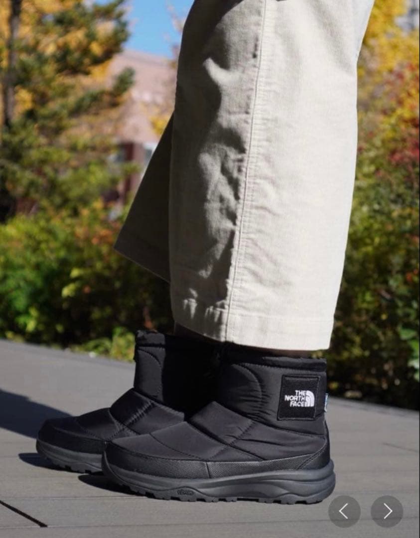 新品 THE NORTH FACE ノースフェイス ヌプシブーティ ロゴショート