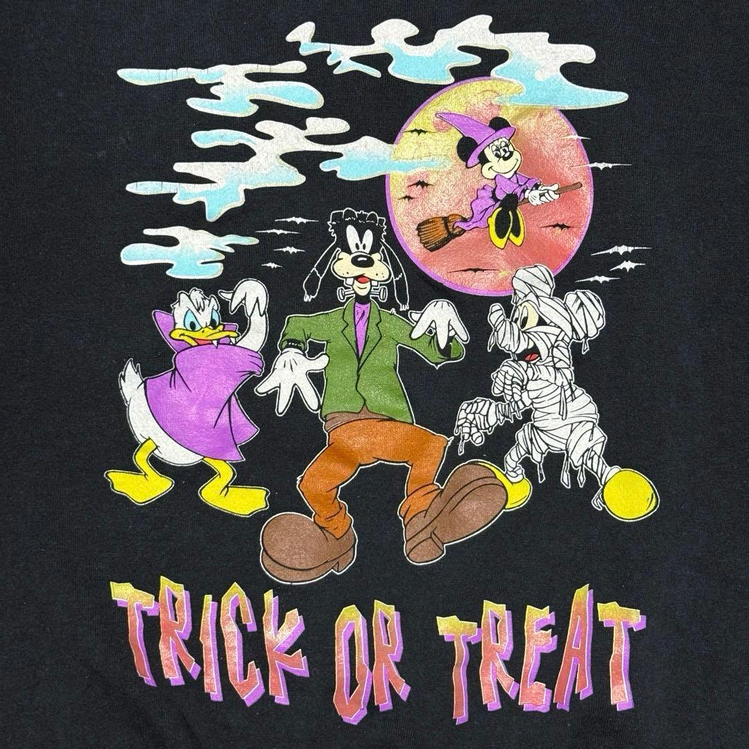 90's Disney Halloween トリックオアトリート スウェット