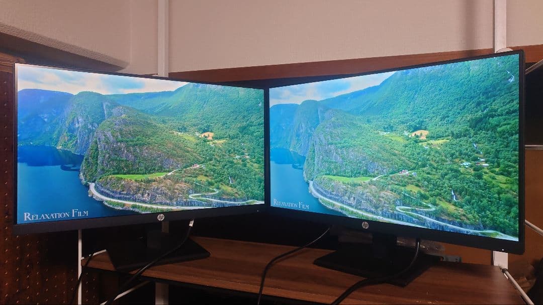 HP P224 モニター 2台セット