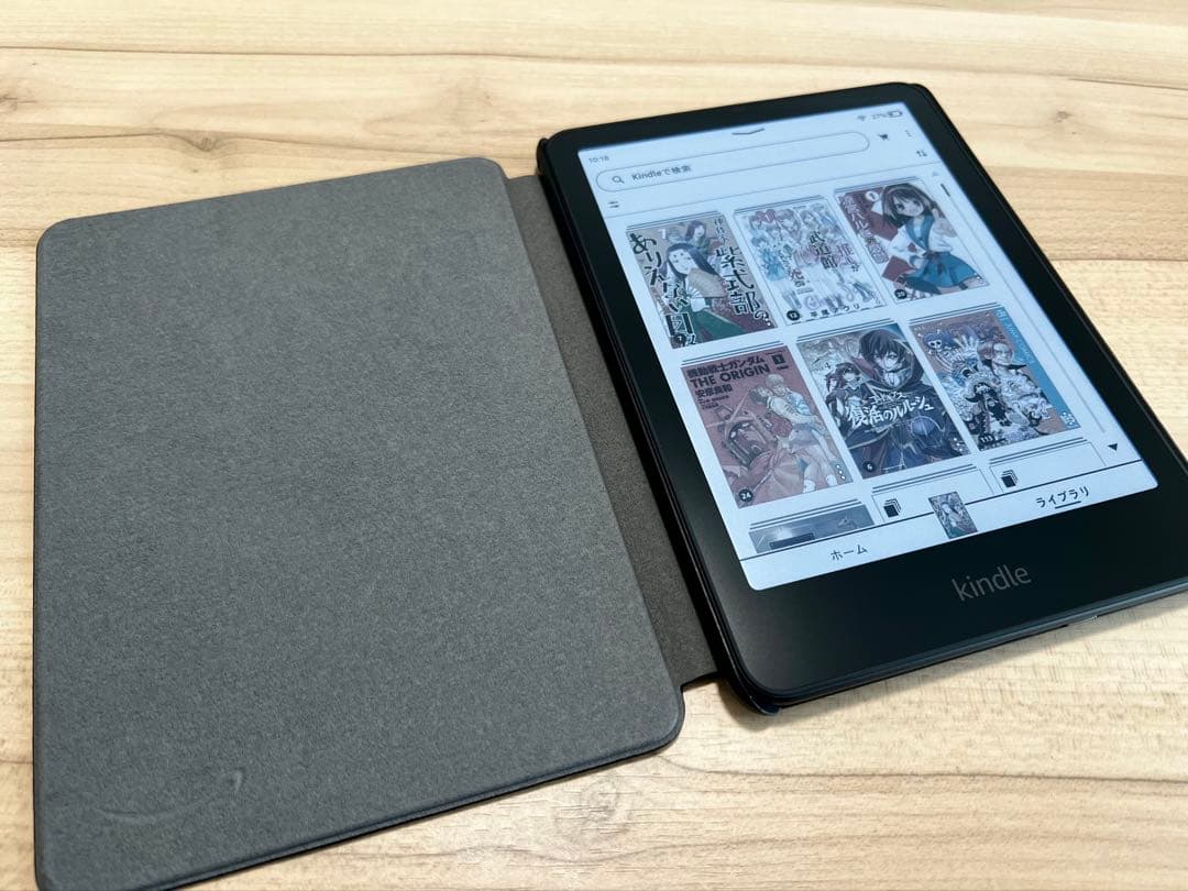 Kindle Colorsoft シグニチャーエディション 32GB カバー付き