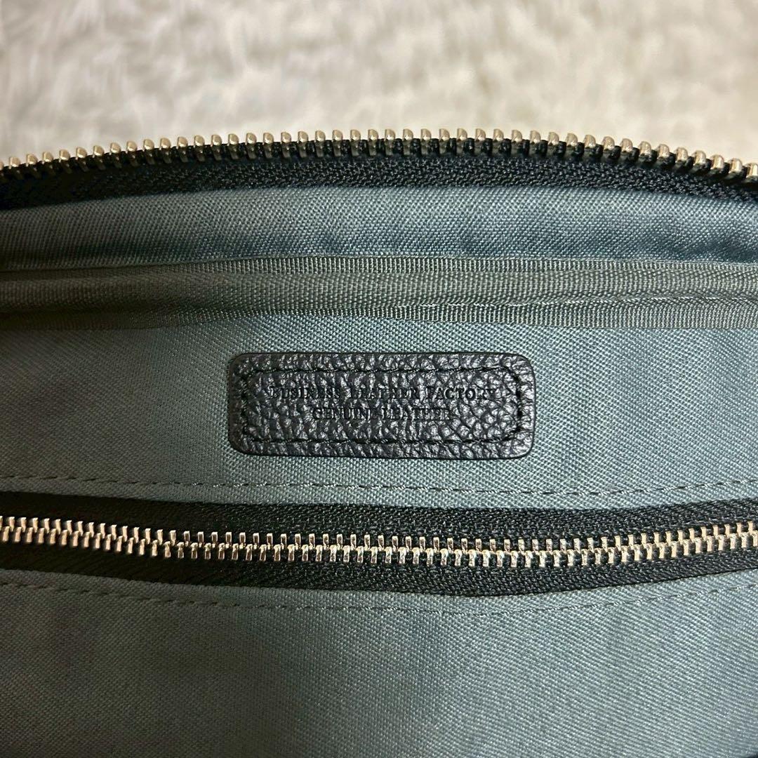 未使用級✨ビジネスレザーファクトリー スリムバックパック ビジネスバッグ