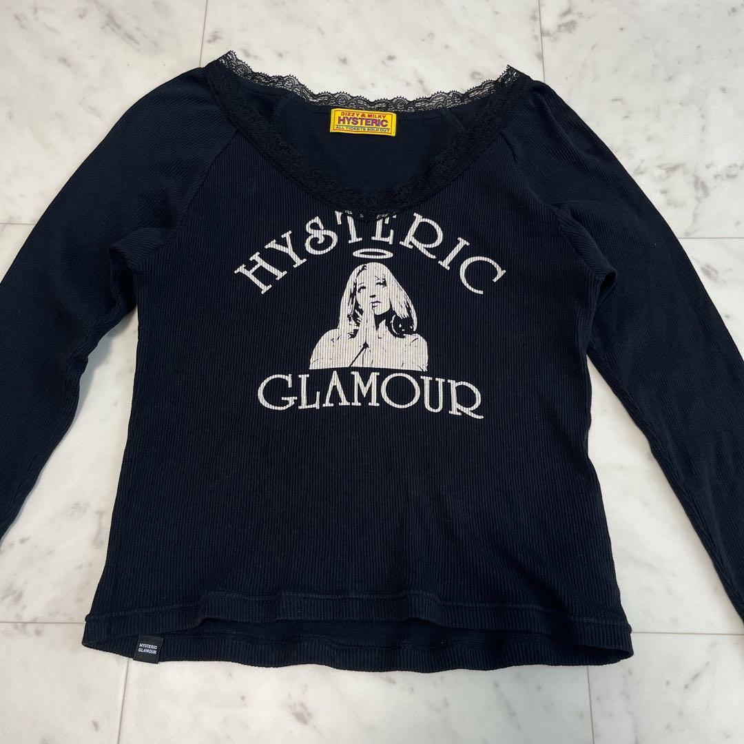 美品✨ヒステリックグラマー HYSTERIC ANGEL ショート丈Tシャツ