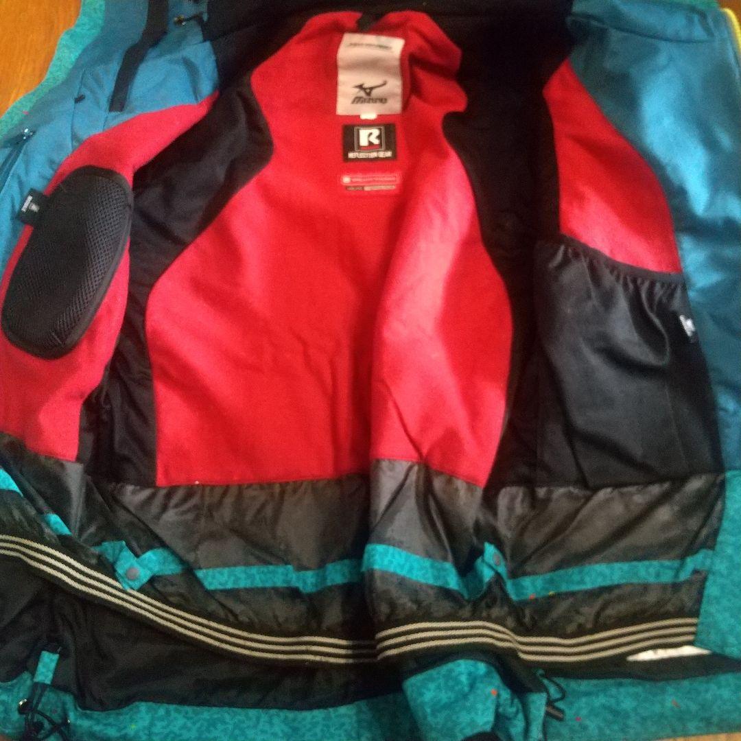 ミズノ スキーウェア Mサイズ ジャンク 新品 収納袋付き