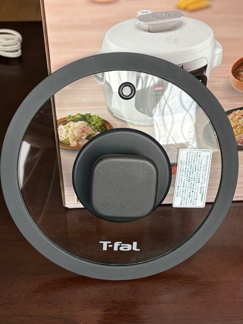 T-fal ラクラクッカー プロ 電気圧力鍋 別売りのガラス蓋とセットでどうぞ