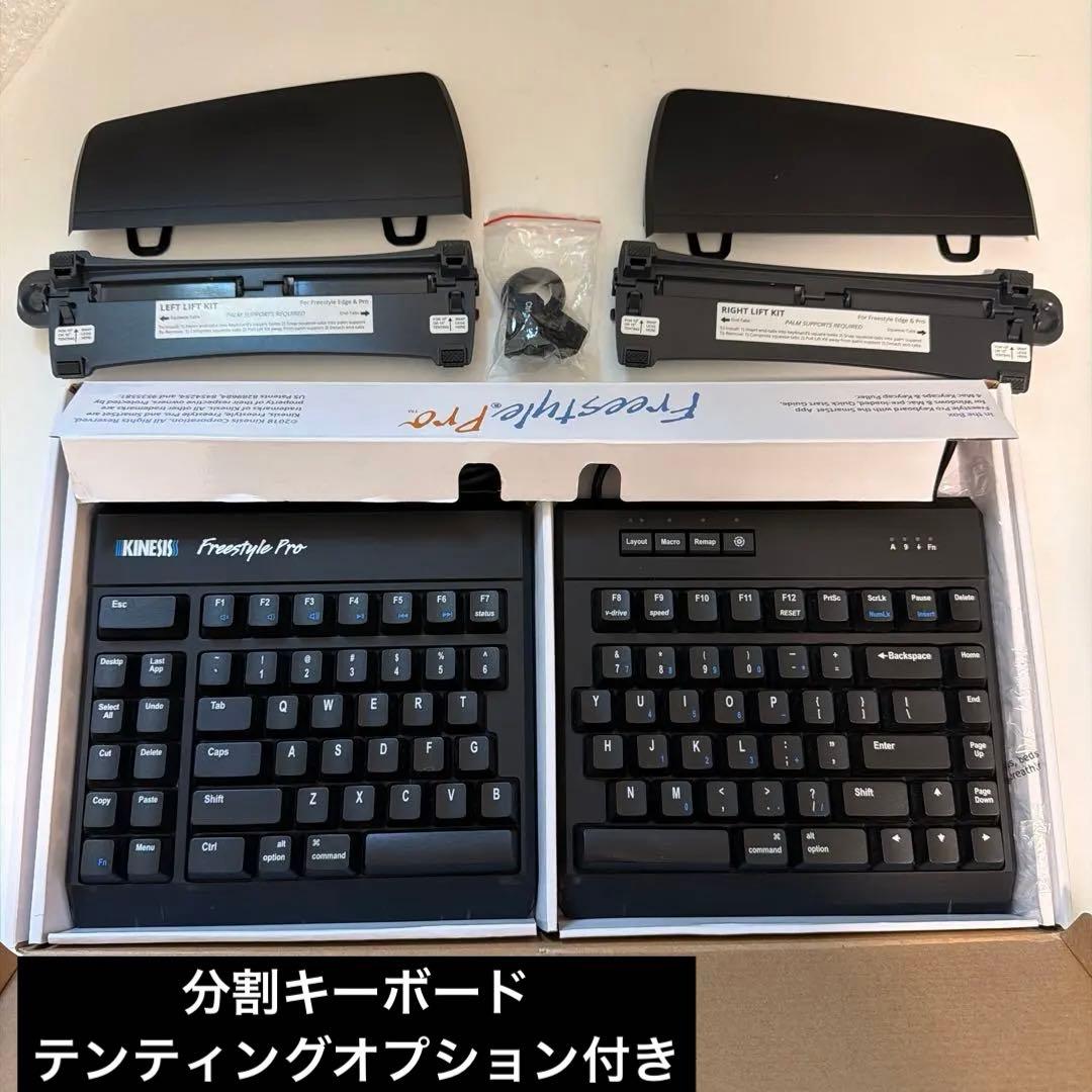 Kinesis Freestyle Pro 分割型キーボード　静音赤軸