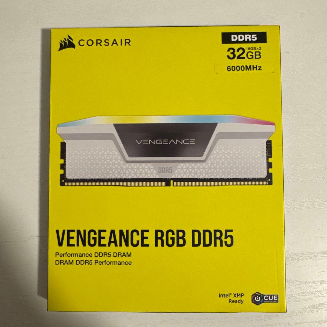 【新品未開封】 CORSAIR メモリ DDR5 32GB 6000MHz
