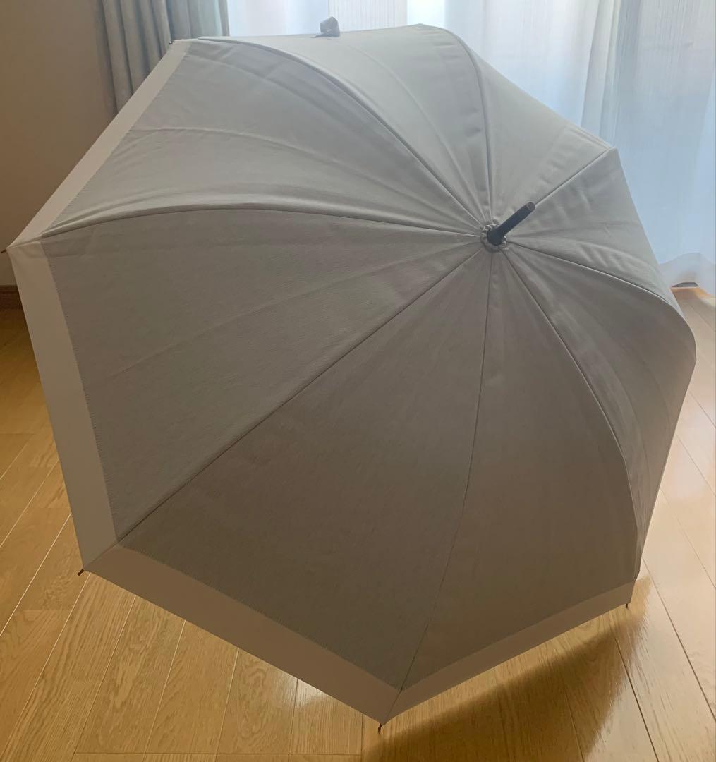 サンバリア100 長傘　Mサイズ　コンビmoku グレー