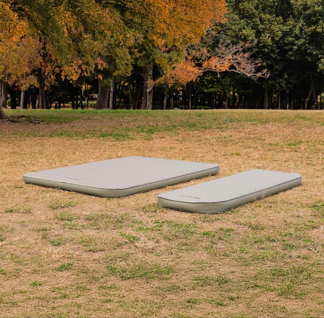 ラーテルワークス 10cm R値7.7インフレーターマットポンプ自動膨張シングル