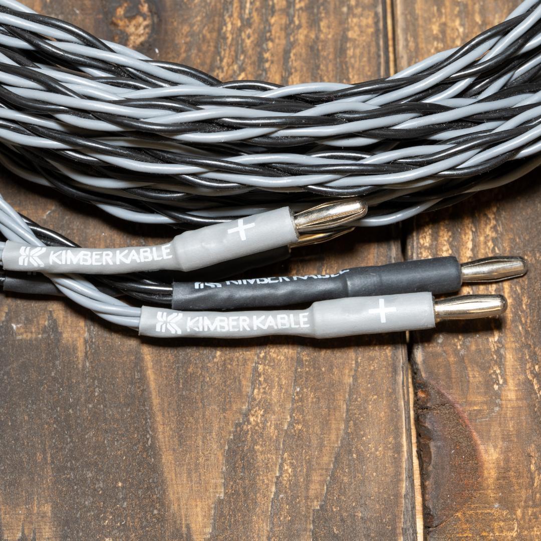 KIMBER KABLE スピーカーケーブル グレー