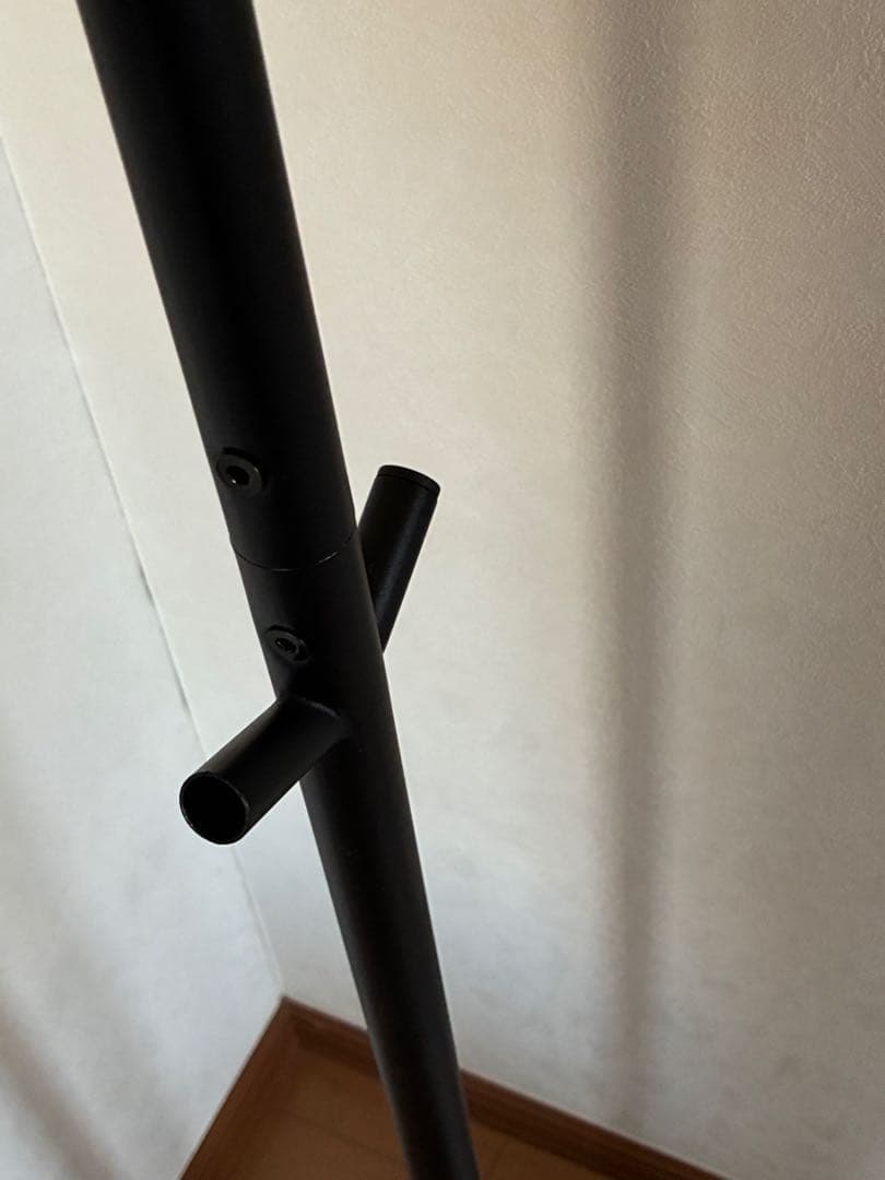 山崎実業 ポールハンガー スマート smart ホワイト ブラック　２個セット