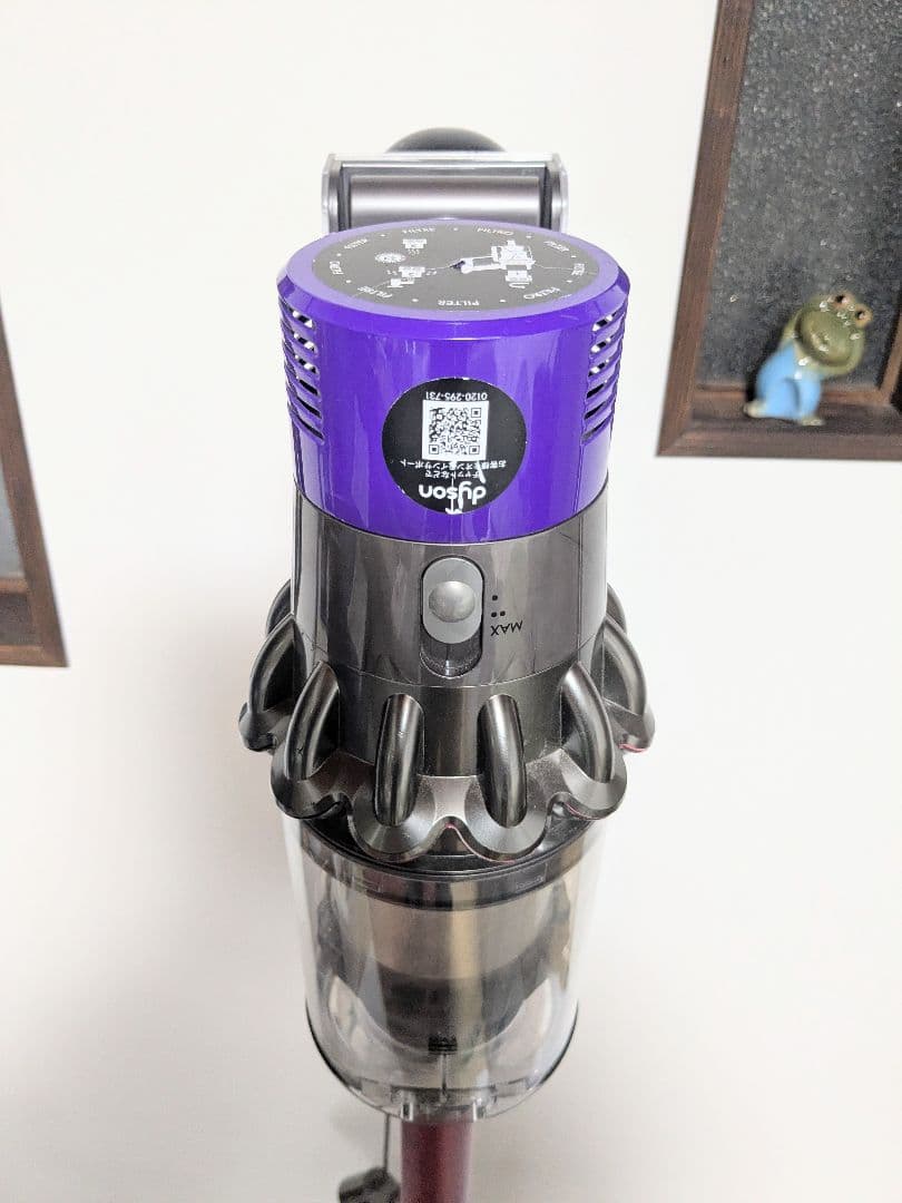 【45分稼働】ダイソン掃除機V10 スタンド付き　⑫