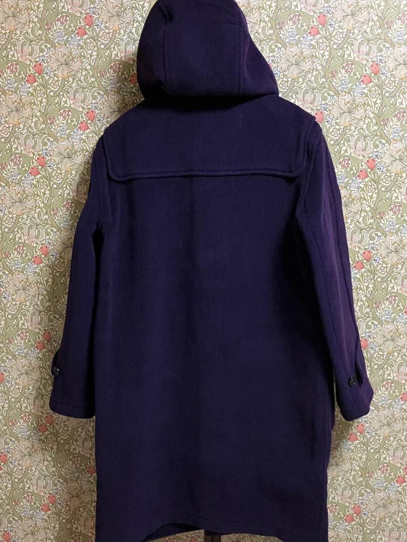 MONTGOMERYウールヘリンボーン ダッフルコート　イギリス製