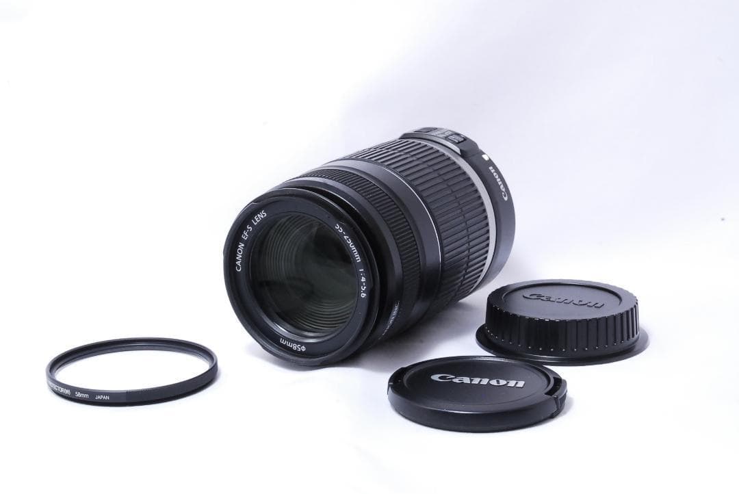 動作良好⭐️大人気望遠レンズ　EF-S 55-250mm F4-5.6