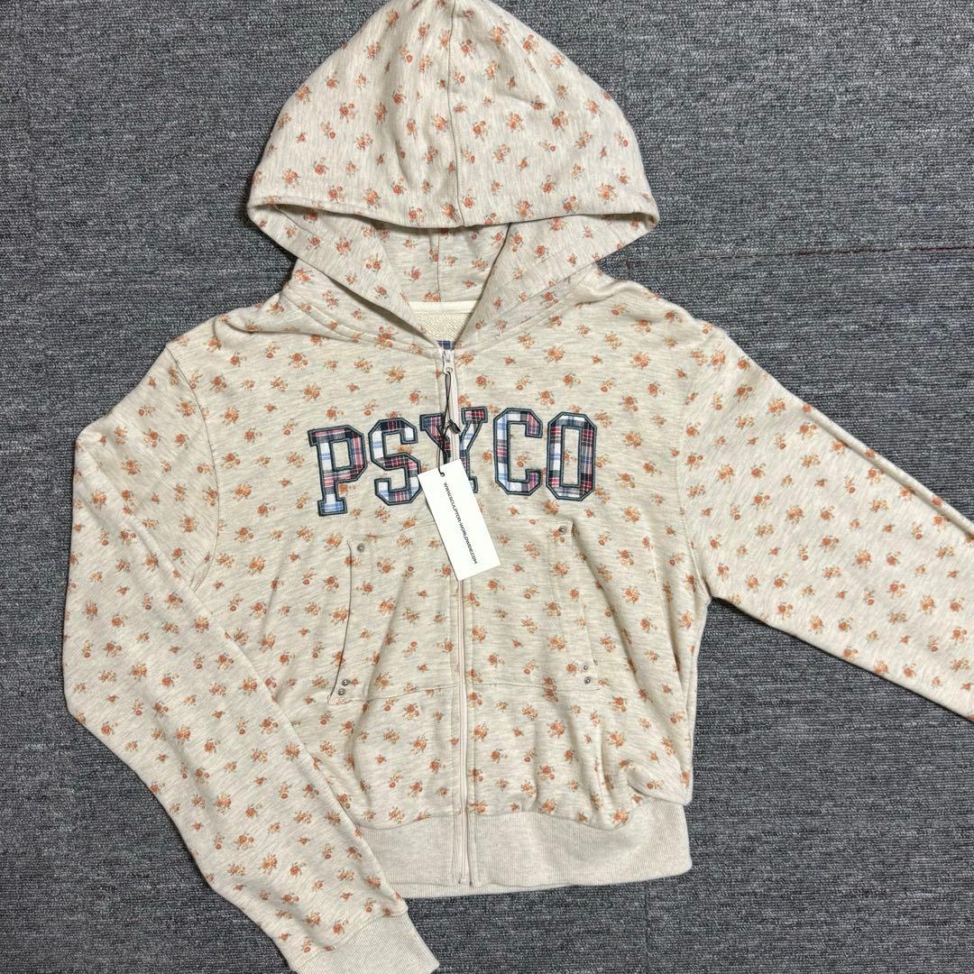 SCULPTOR Zip Up Hoodie Flower 花柄 パーカー