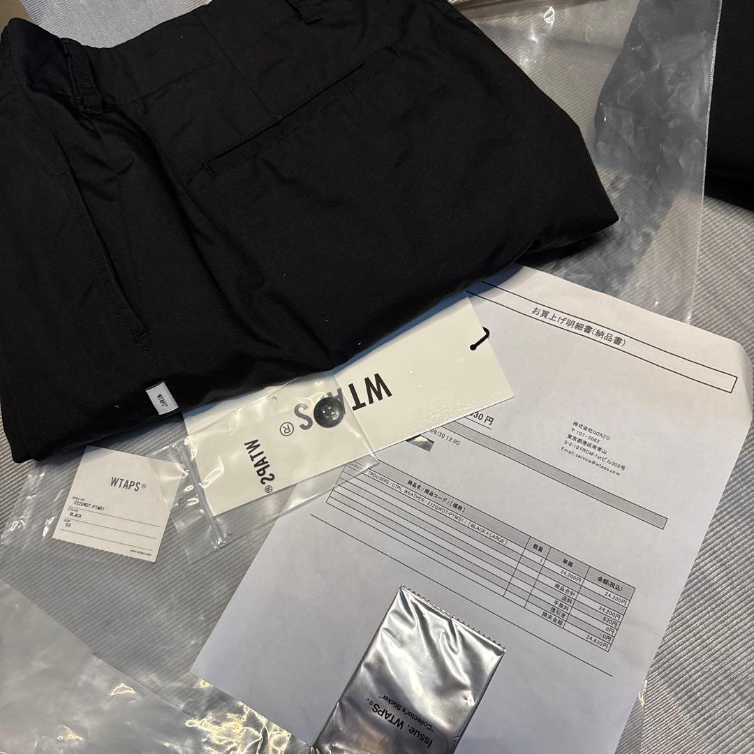 WTAPS 22AW SHINOBI TROUSERS BLACK Lサイズ