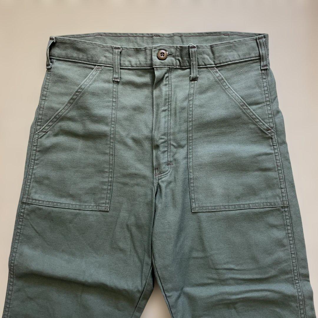 USA製 GUNG HO ベイカーパンツ カーキ ジップフライ