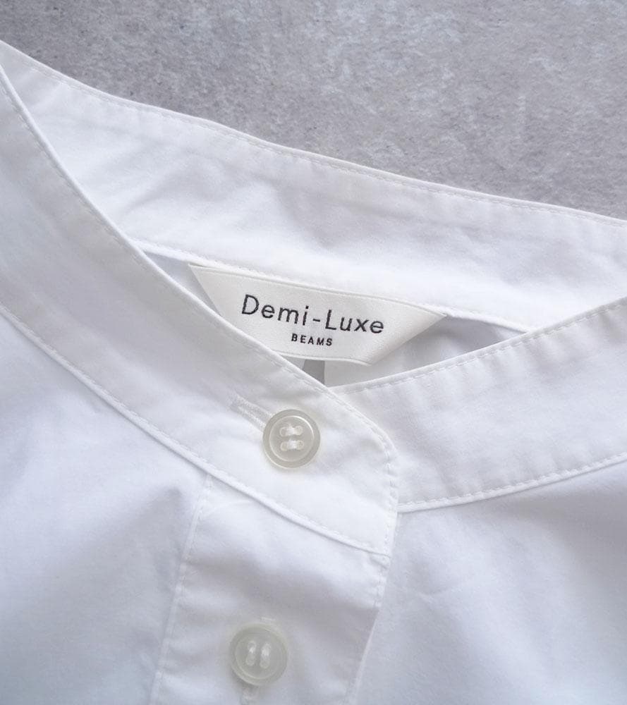 美品 デミルクスビームス 2万 ドルマンスリーブ ビッグシャツ beams 57