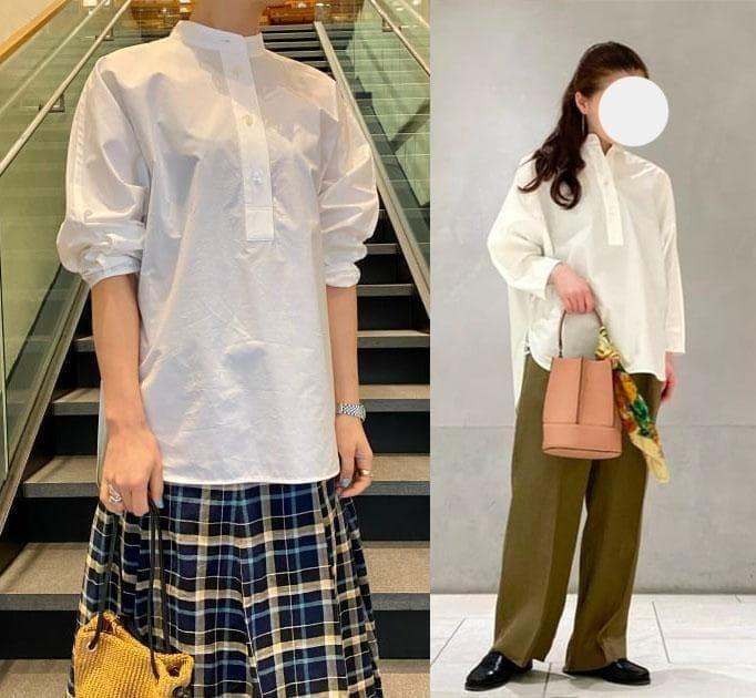 美品 デミルクスビームス 2万 ドルマンスリーブ ビッグシャツ beams 57