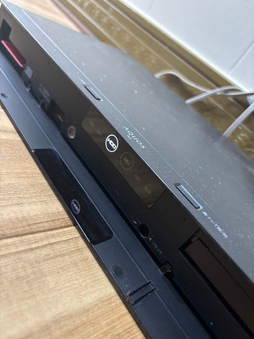 AQUOS SHARP シャープ　Blu-rayディスクレコーダー　2018年