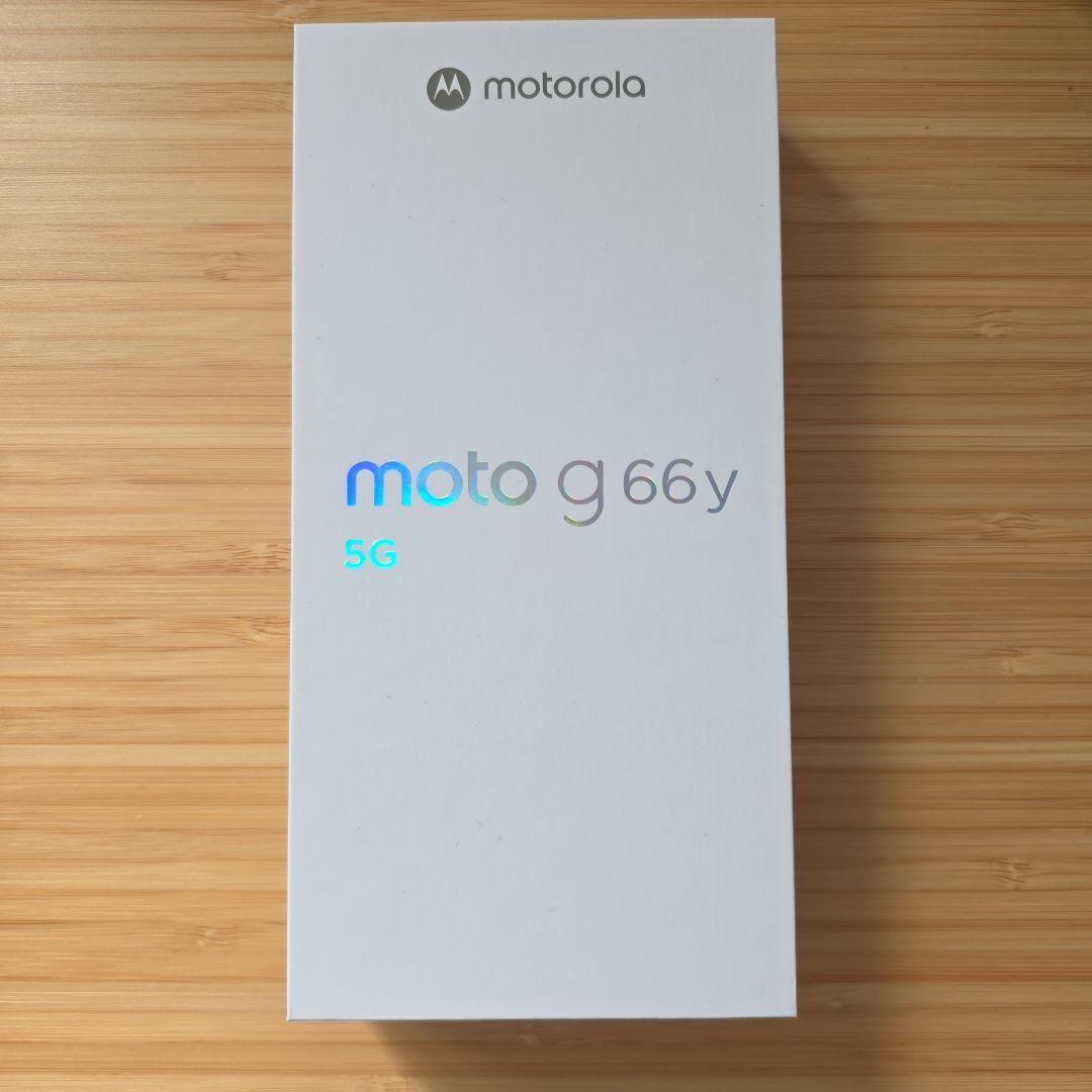 moto g66y 5G ワイモバイル版 ブラックオイスター