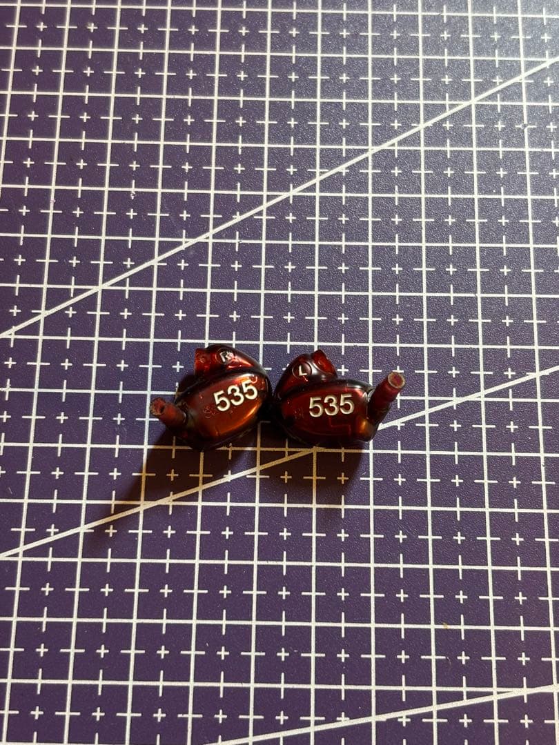 c*a様 SHURE SE535L TD-J赤 イヤホン