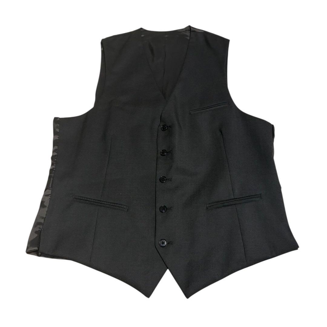 ORIHICA 3ピース リバーシブルベスト スーツ ネイビー A6