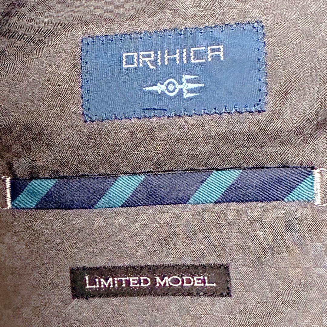 ORIHICA 3ピース リバーシブルベスト スーツ ネイビー A6