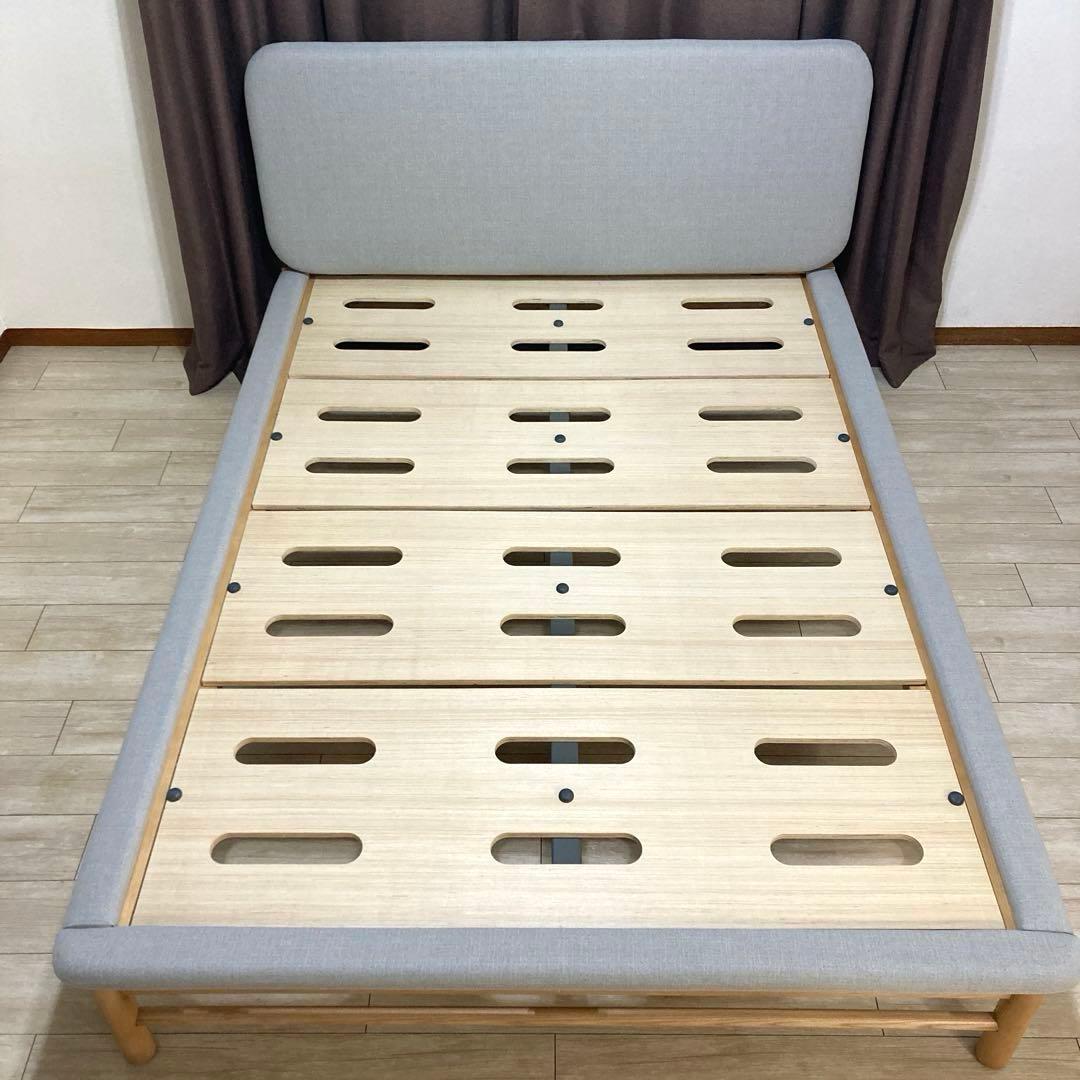 【自社配送エリア内限定販売】Koalaファブリックベッドフレーム/ダブルサイズ