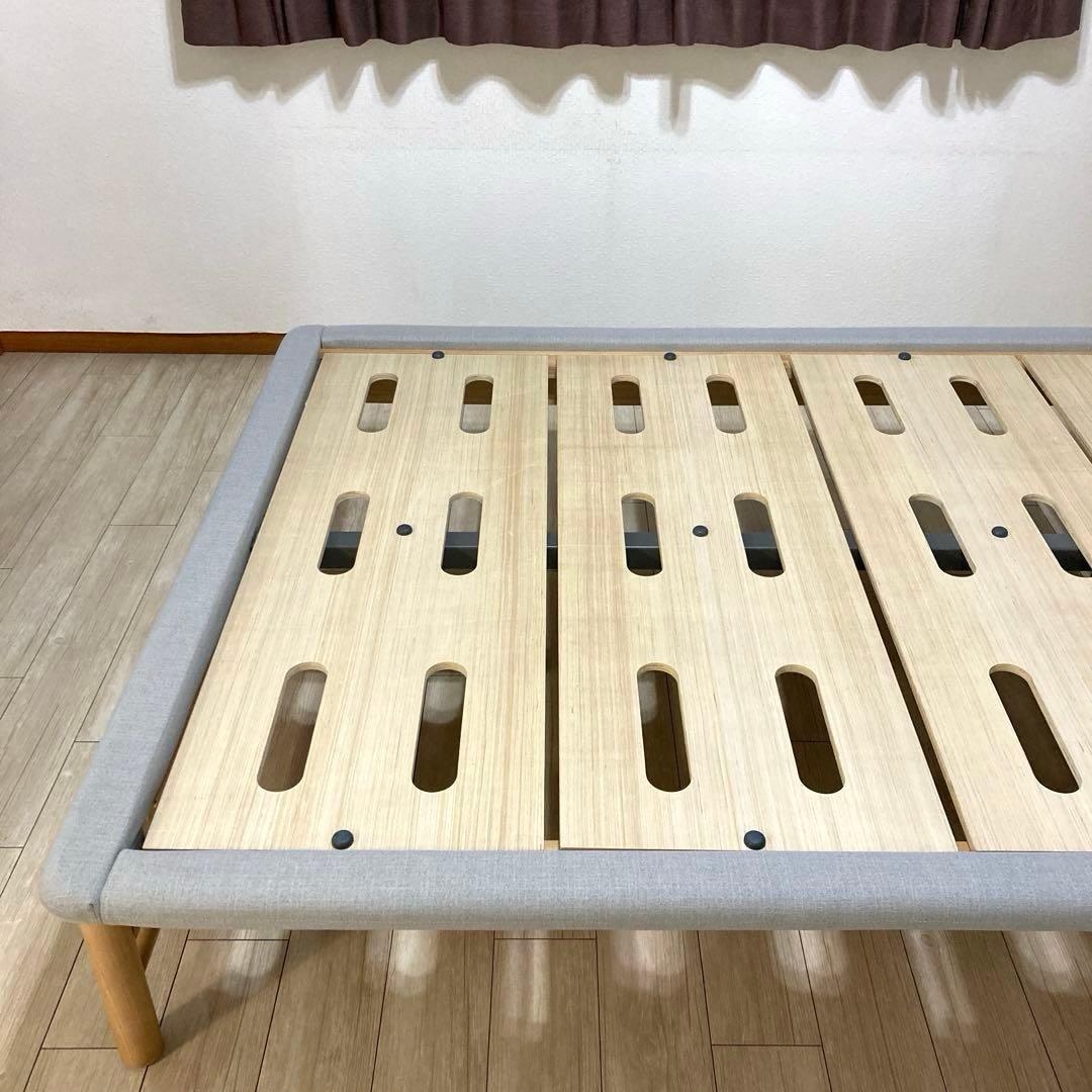 【自社配送エリア内限定販売】Koalaファブリックベッドフレーム/ダブルサイズ