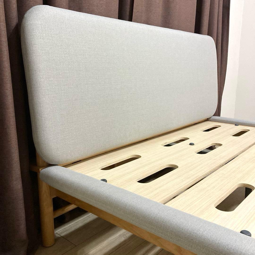 【自社配送エリア内限定販売】Koalaファブリックベッドフレーム/ダブルサイズ