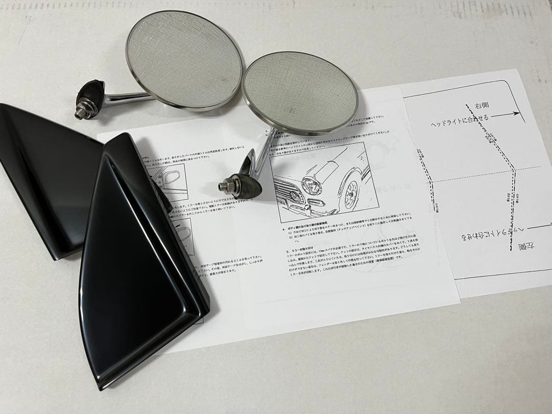 ミラジーノL700S中古フェンダーミラー さくらオート製 DCN