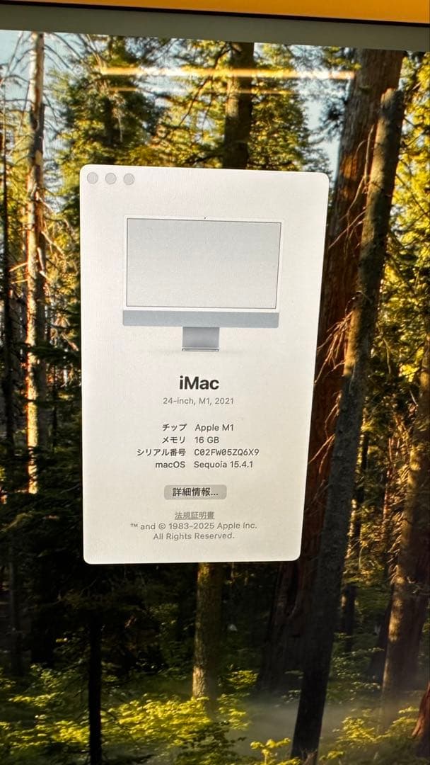 Apple iMac (ブルー) 本体と付属品