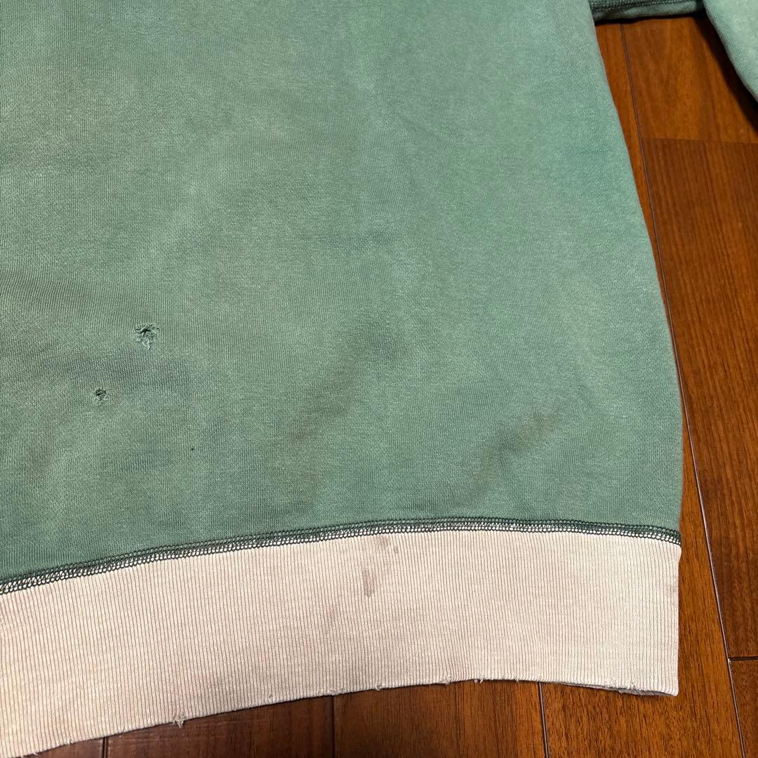 SAINT Mxxxxxx SM-S22-0000-040 グリーンスエット