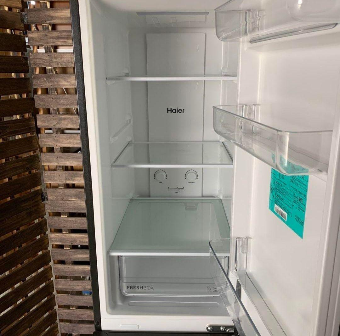 H222R\" Haier 2ドア 208L 冷凍庫 JR-SX21A 22年製