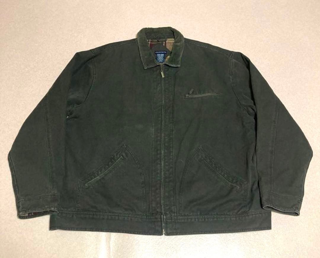 90s KNIGHTSBRIDGE ヘビーオンス ダックジャケット デトロイト