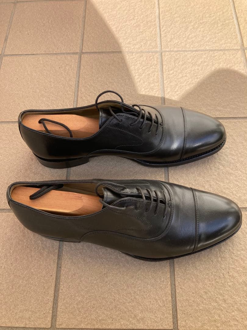 トレーディングポスト　ストレートチップ　黒　7