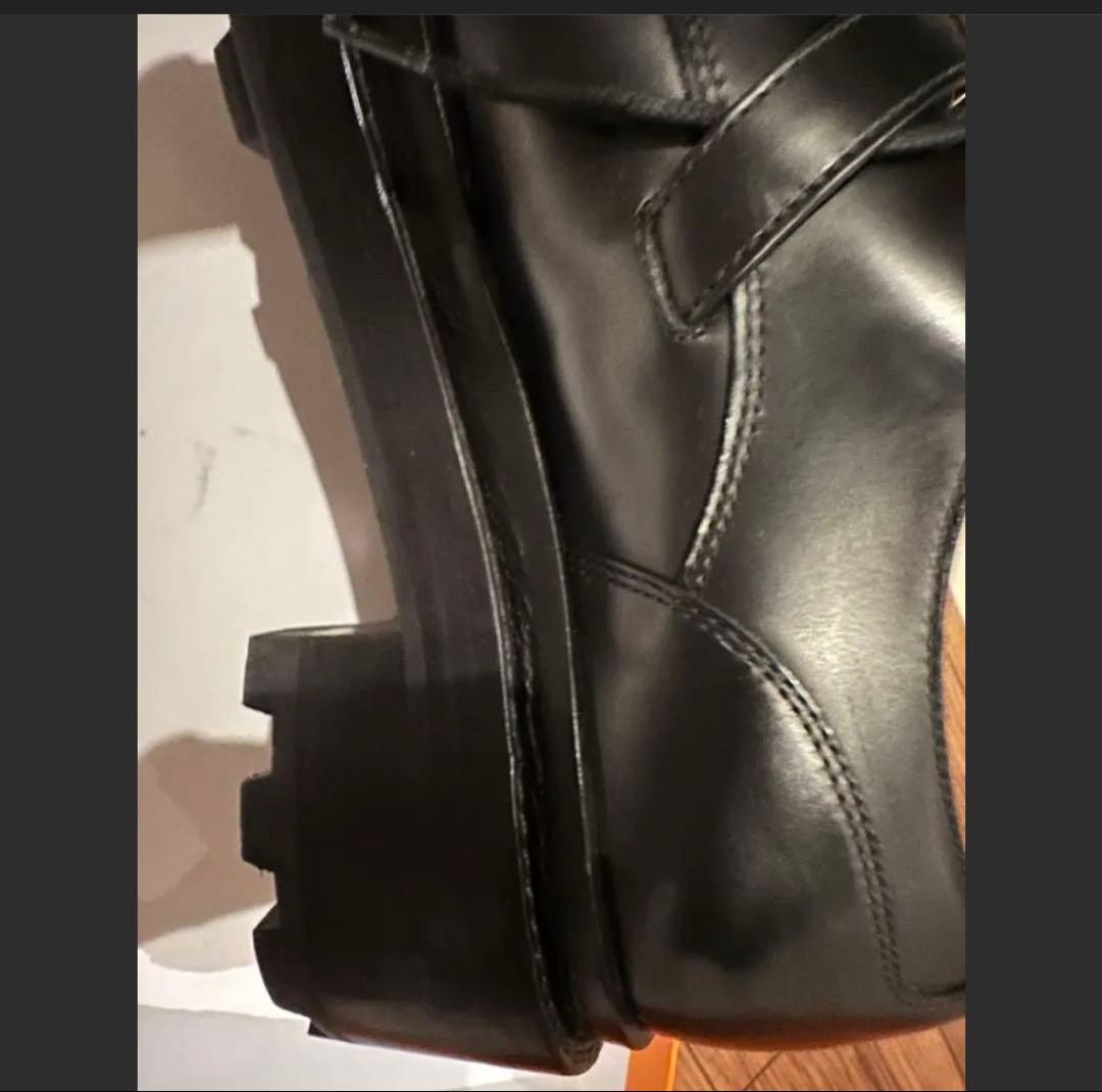 HERMESファースト ケリーローファーブラック39