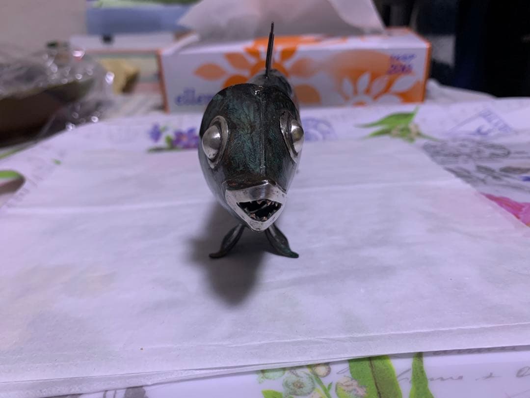 銅と銀の関節魚 ( 1940’s )