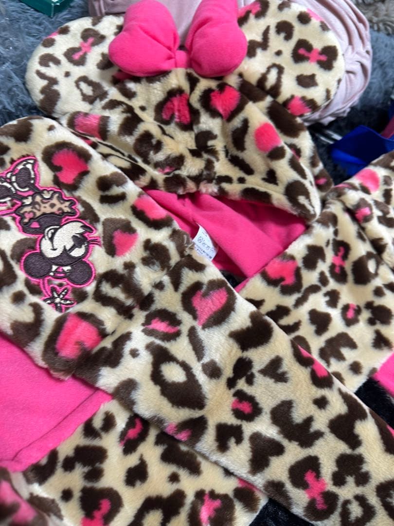 ファンキャップマフラーヒョウ柄