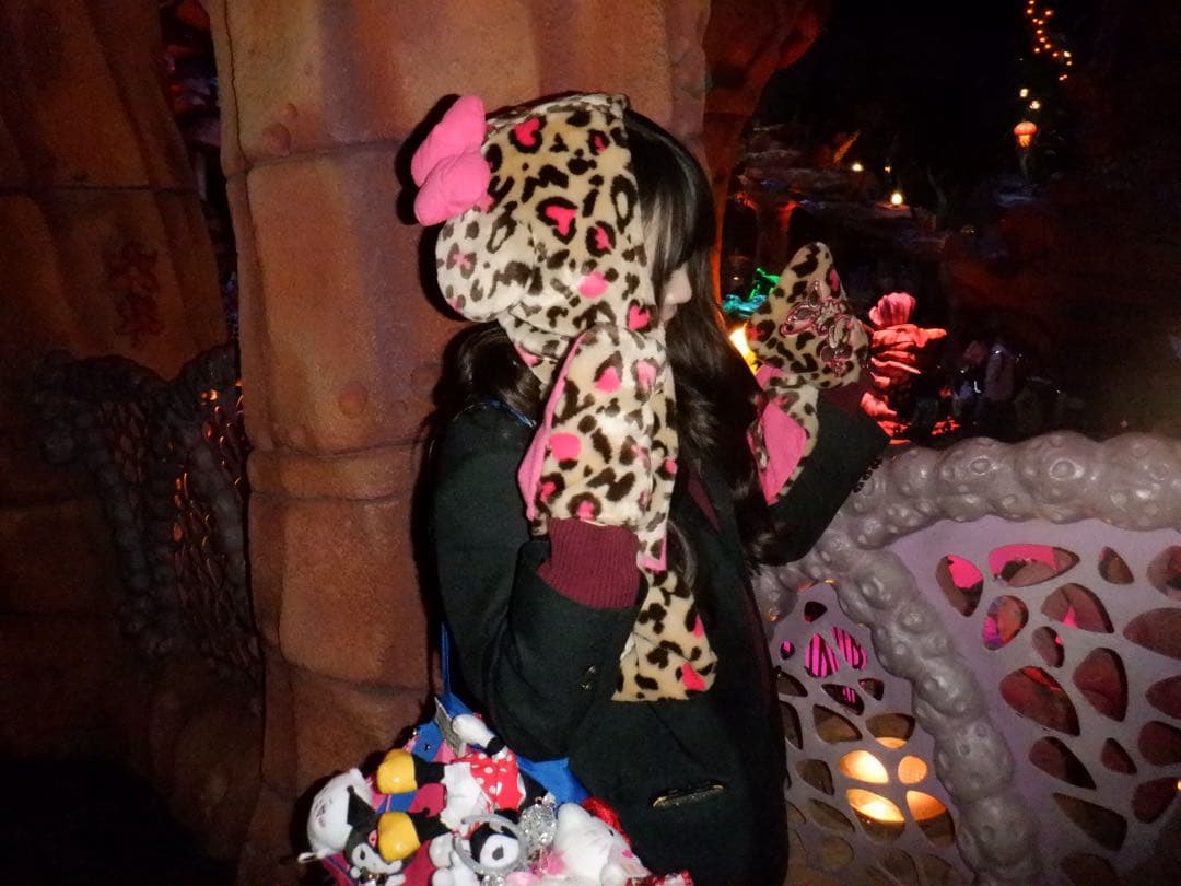 ファンキャップマフラーヒョウ柄