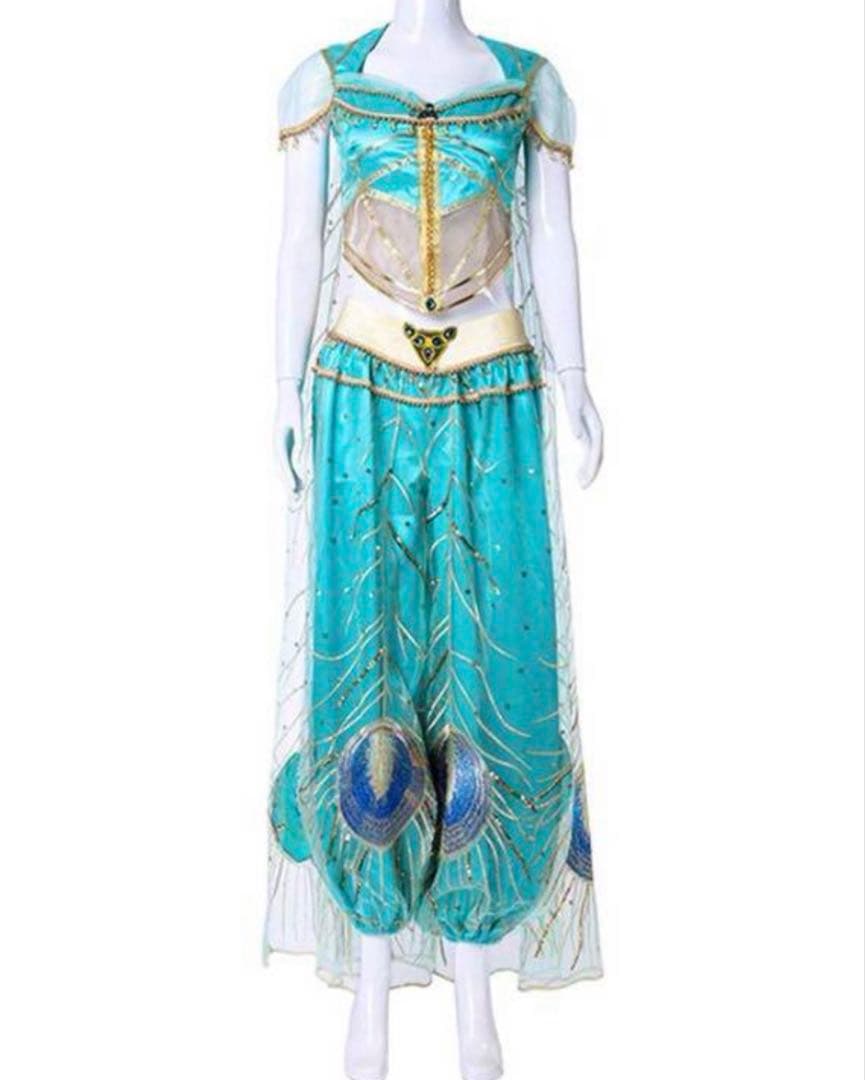 ジャスミン 実写版 衣装 コスチューム ハロウィン