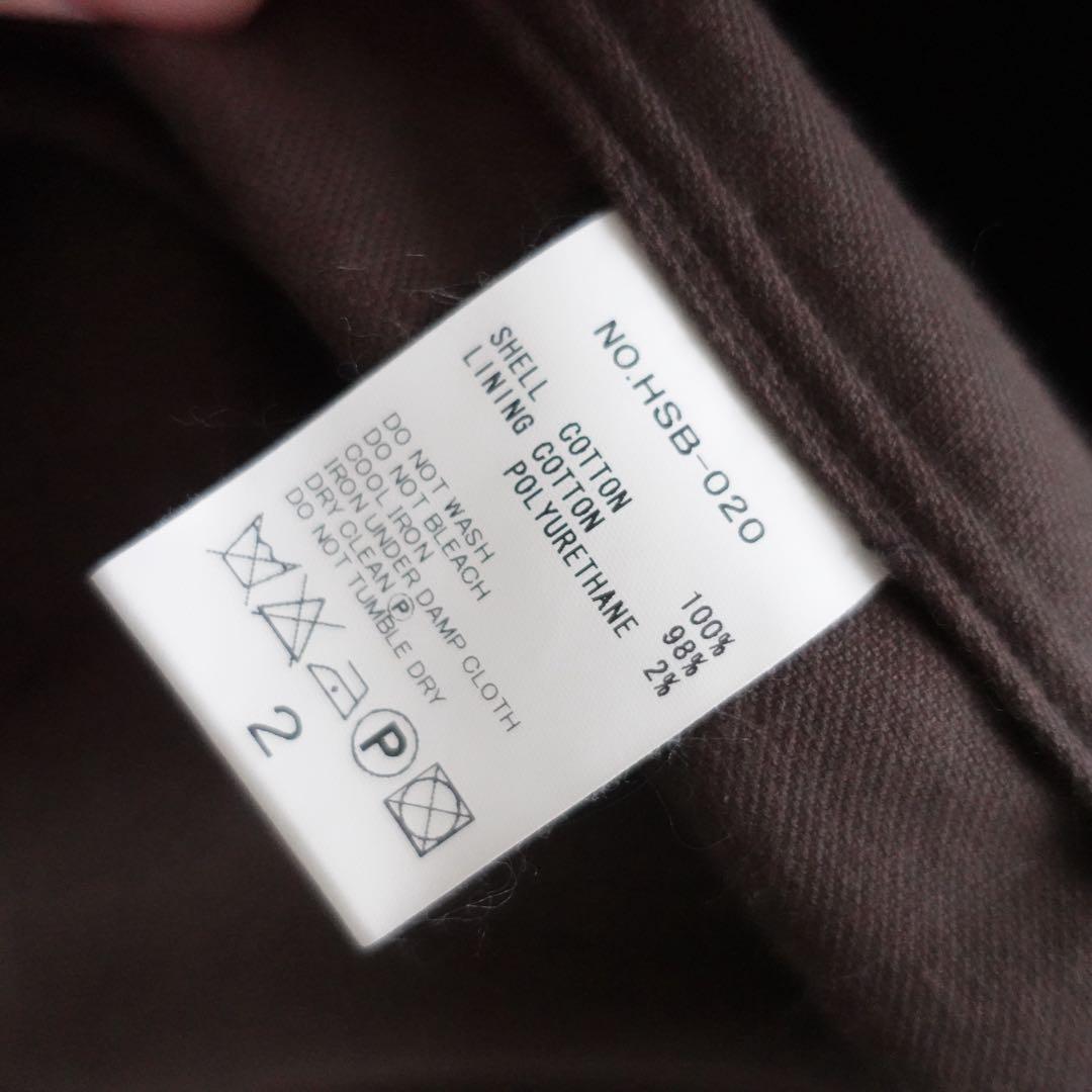 【極美品】H.S. Equipment コットンベロア　マオカラージャケット