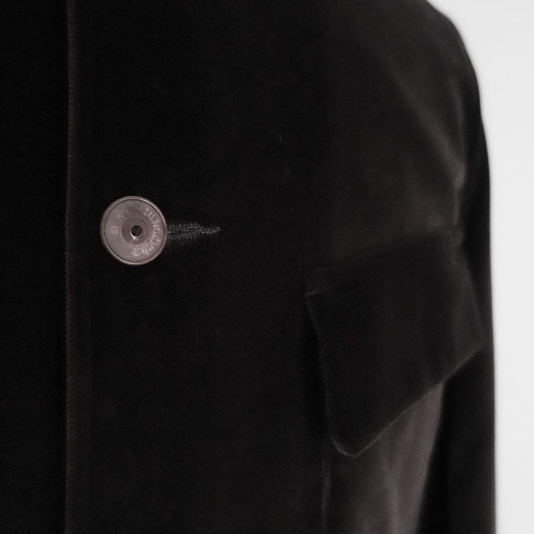 【極美品】H.S. Equipment コットンベロア　マオカラージャケット