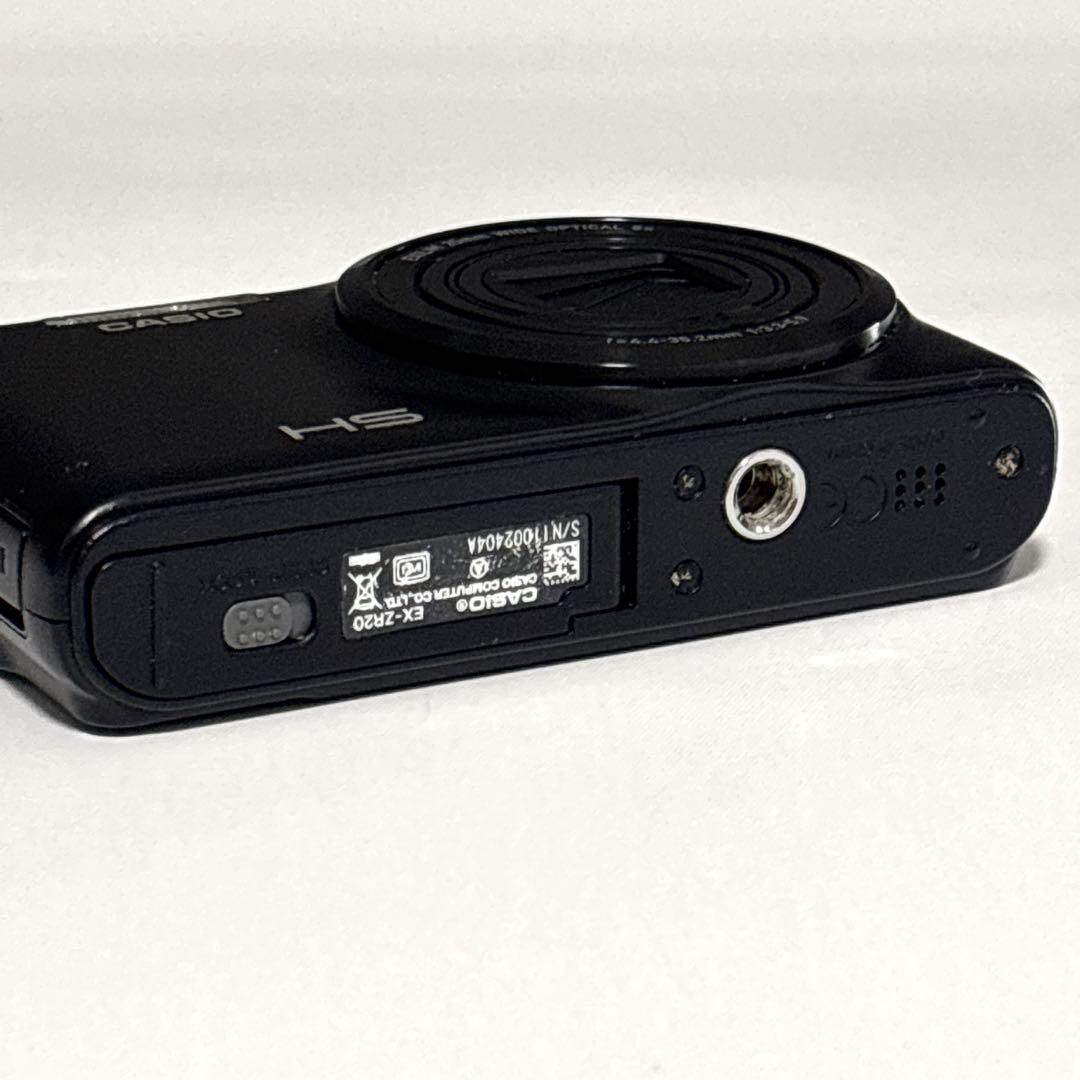 【美品】CASIO EX-ZR20 デジカメ ブラック