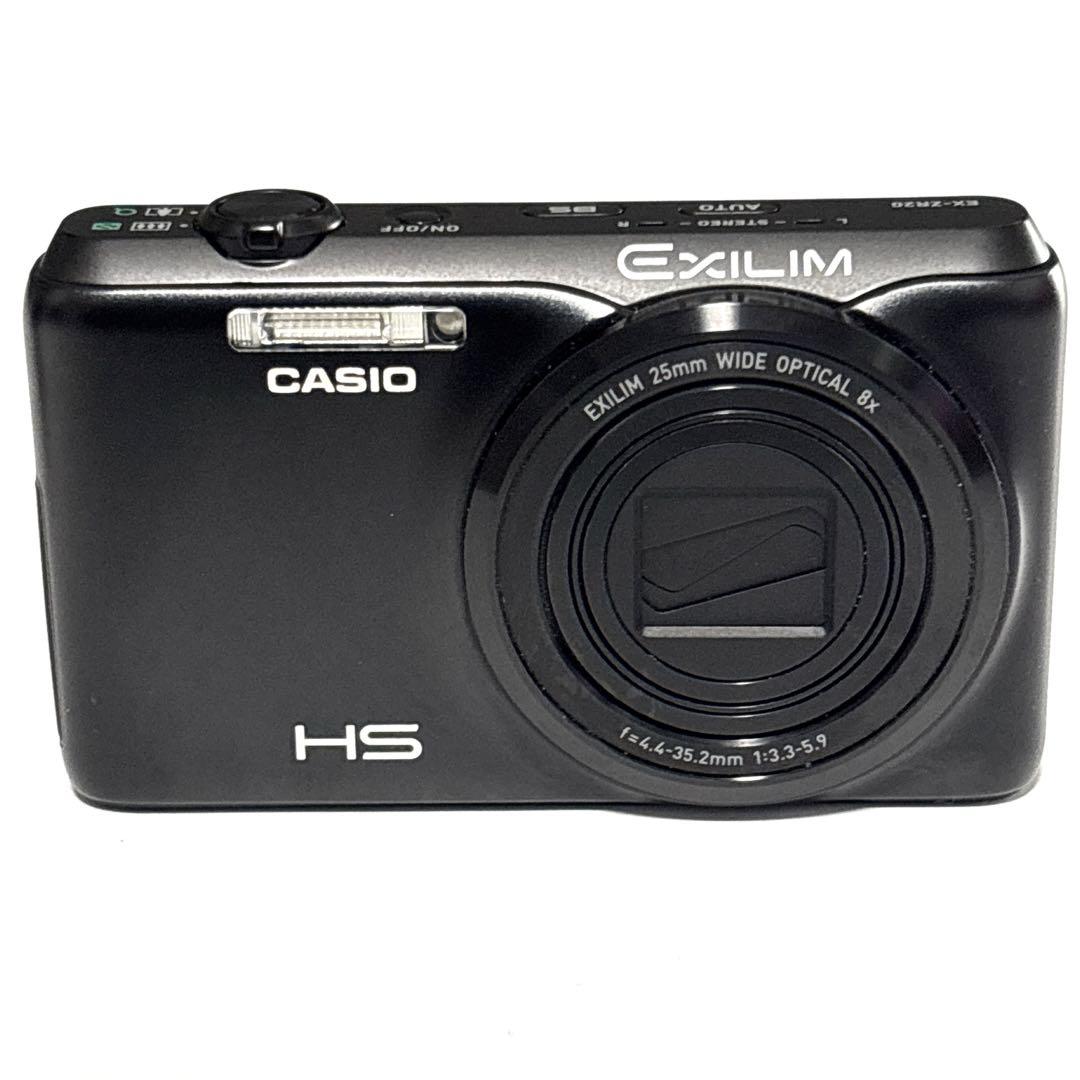 【美品】CASIO EX-ZR20 デジカメ ブラック
