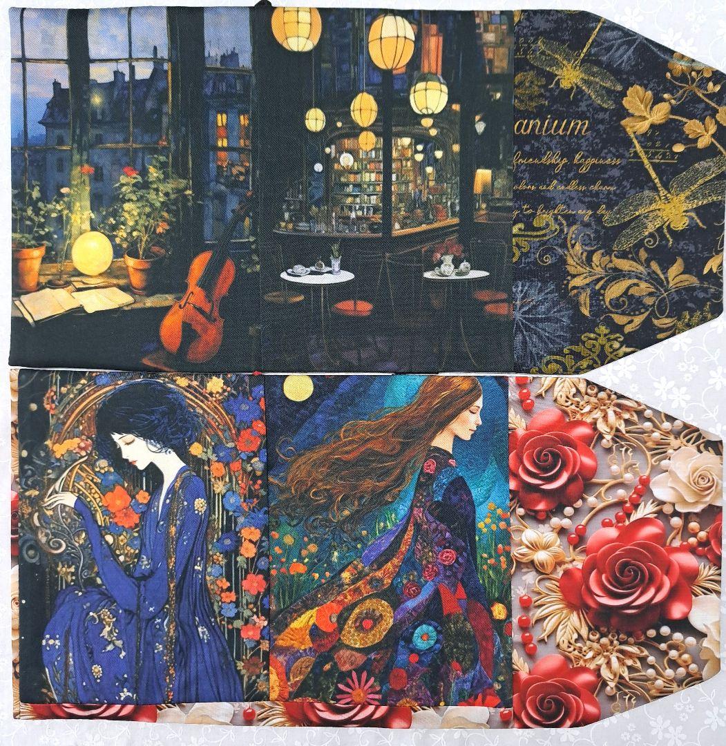 koko⑧ブックカバー、ポーチ