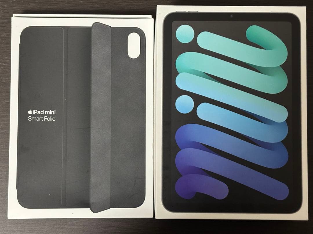 iPad mini (第6世代) スペースグレイ Smart Folio付