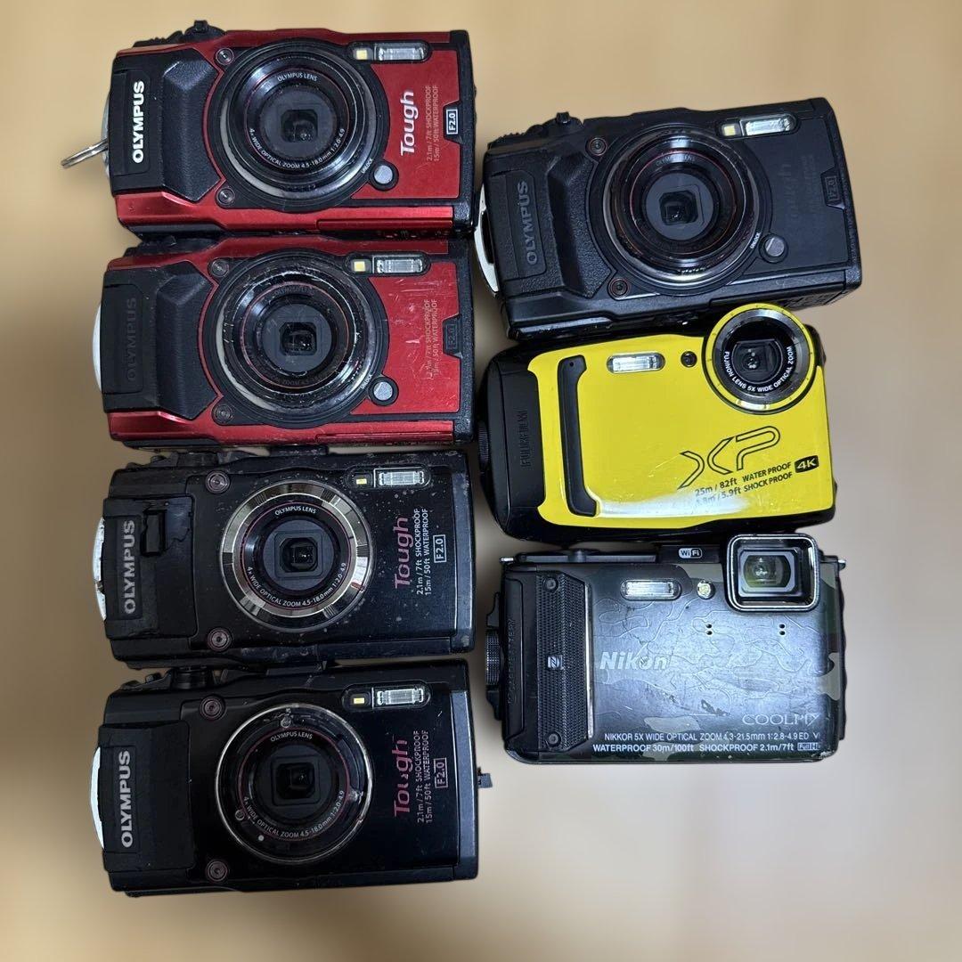 防水デジカメ　まとめ　ジャンク
